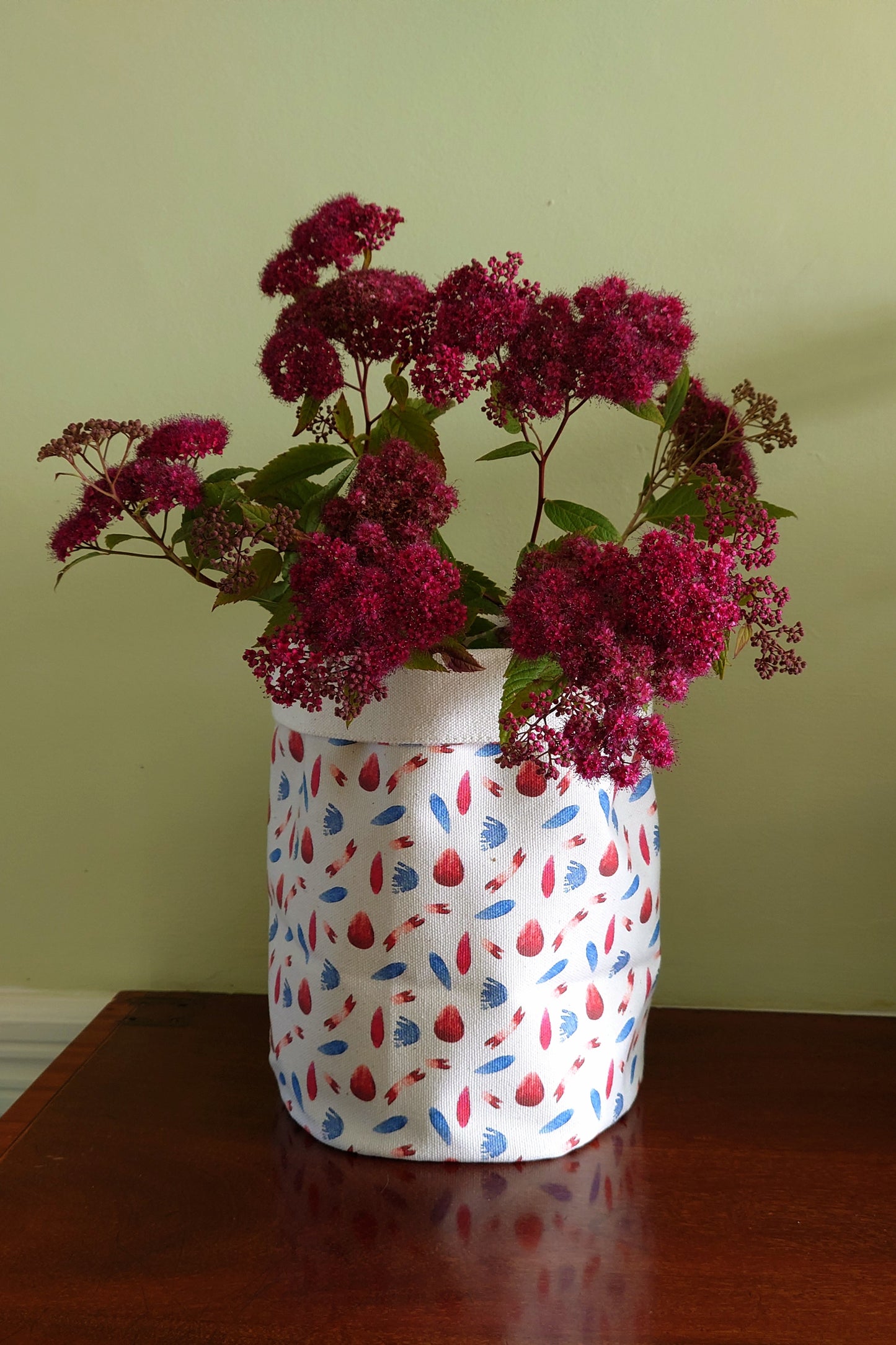 Pot Bag and Storage Tidy - Machair Petals Multi